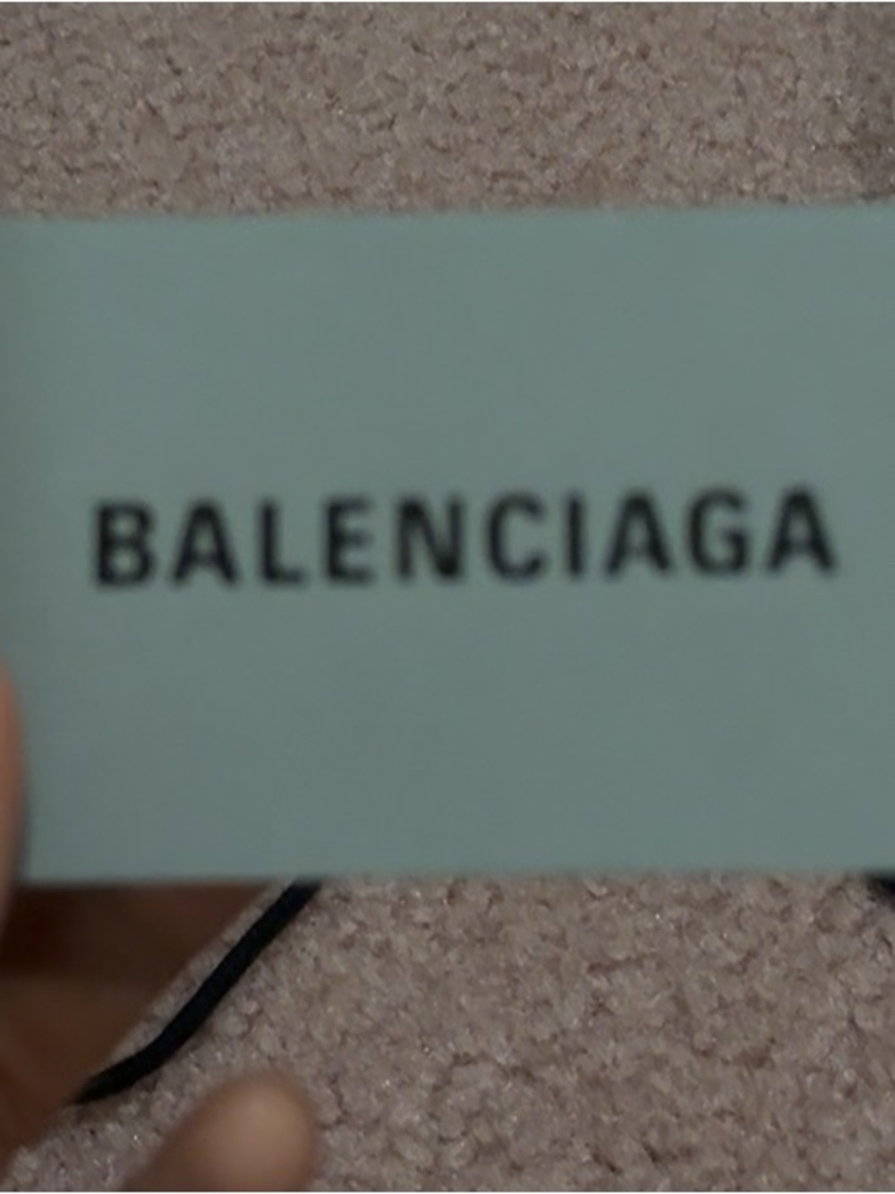 Balenciaga Canvas Tote Bag Black with Pouch + Dust Bag - Picture 3 of 5